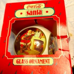 VTG Hallmark Coca-Cola Santa